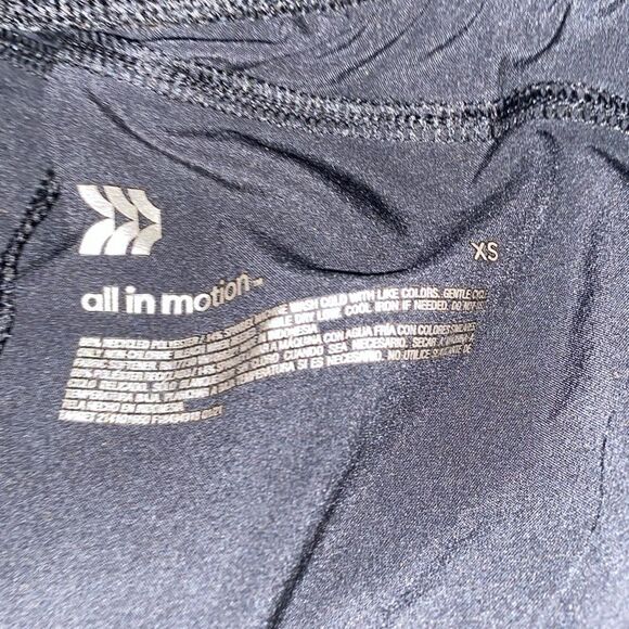 All In Motion Black Running Exercise Shorts Size XS - Picture 8 of 8